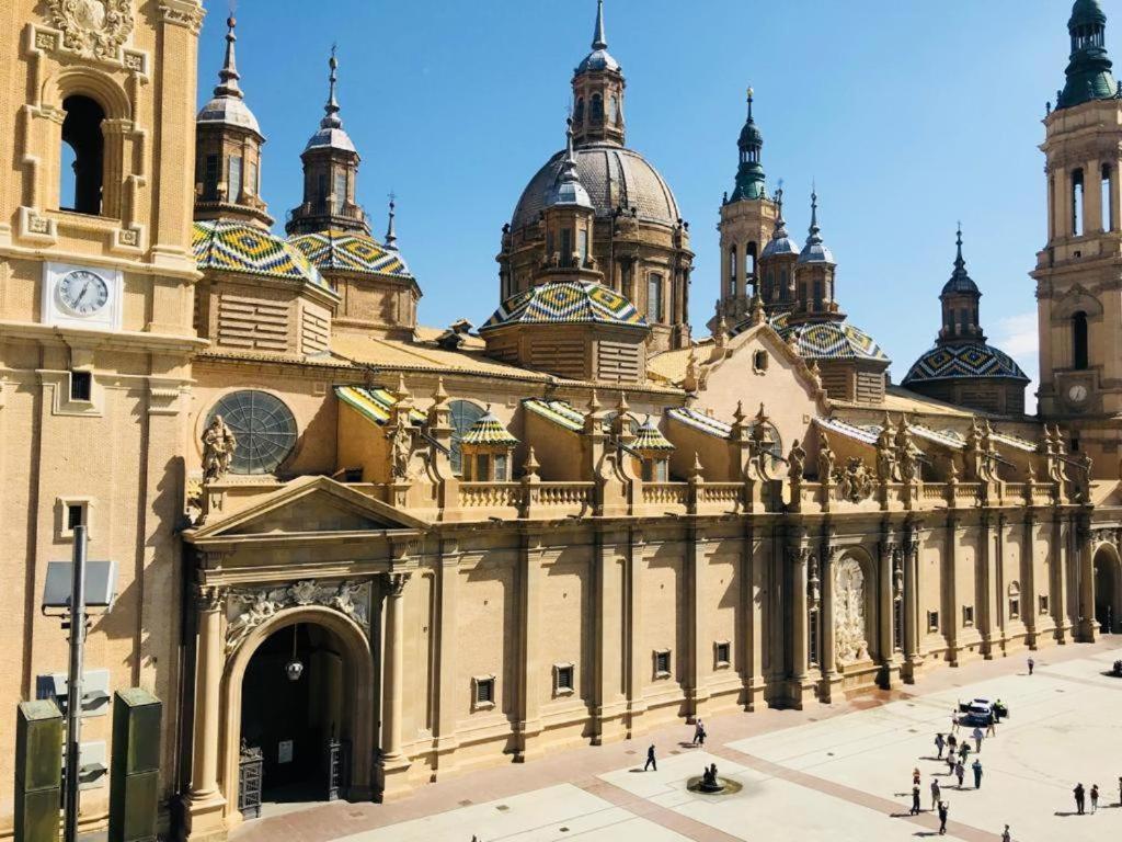 Vtz El Balcon A La Basilica I - Vistas Inmejorables A La Basilica Del Pilar! Appartement Zaragoza Buitenkant foto