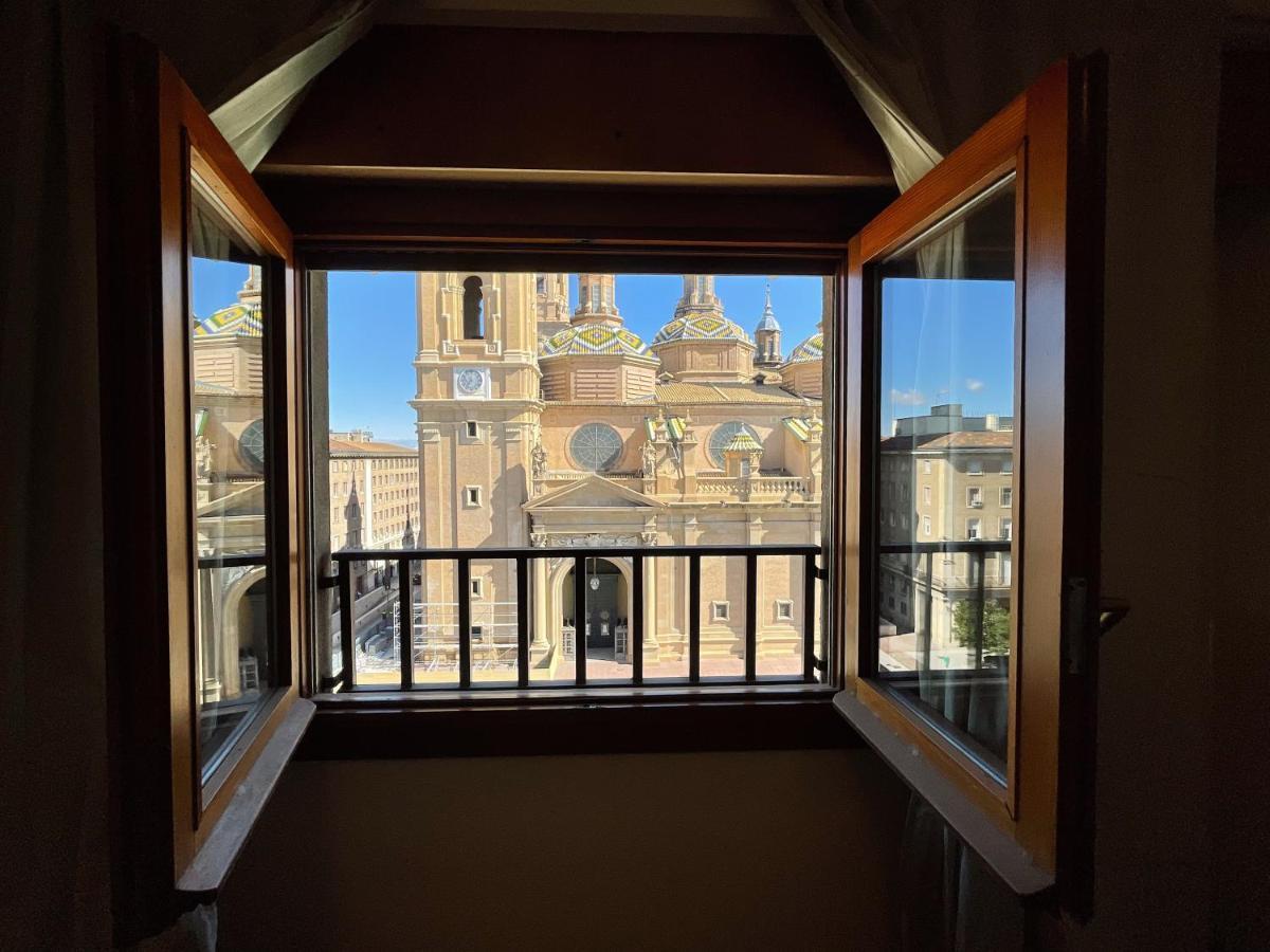 Vtz El Balcon A La Basilica I - Vistas Inmejorables A La Basilica Del Pilar! Appartement Zaragoza Buitenkant foto